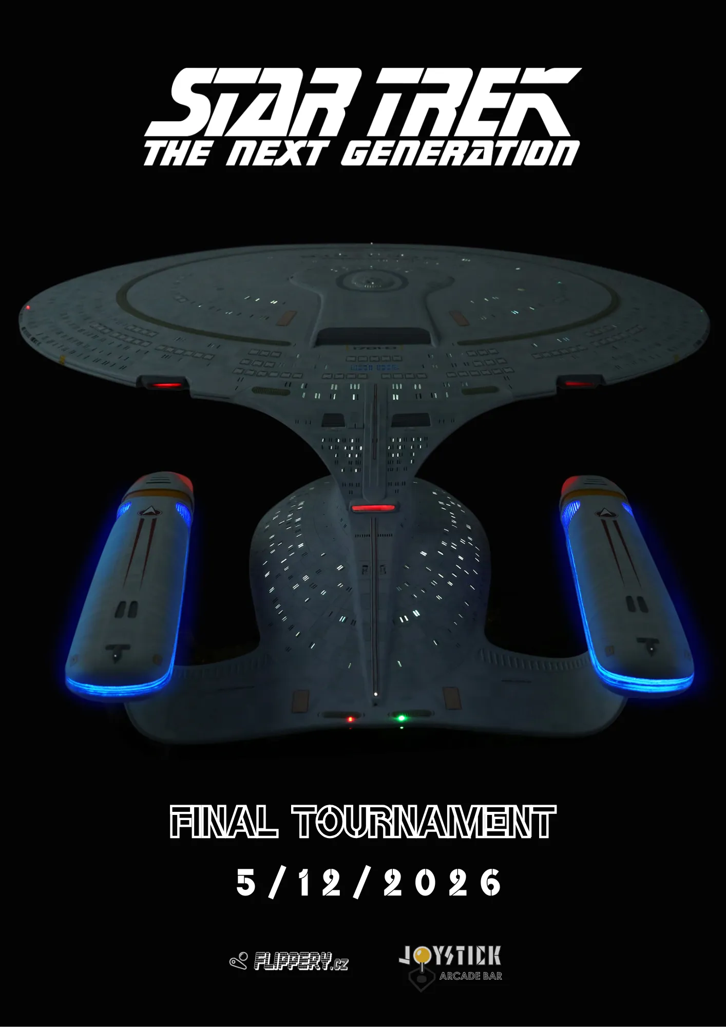 Poster – Pinball tournament – Star Trek